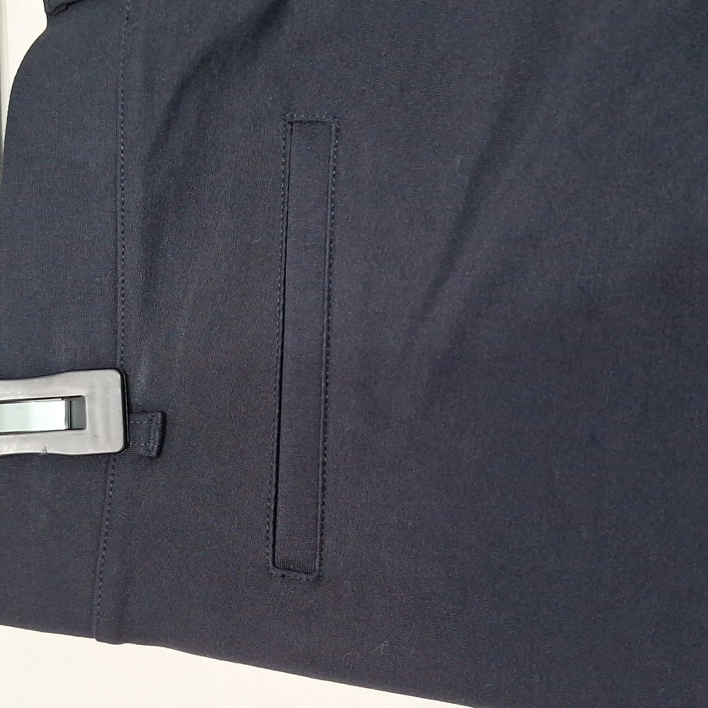 Quince Wide Leg Pants Blue Tall - Picture 7 of 10